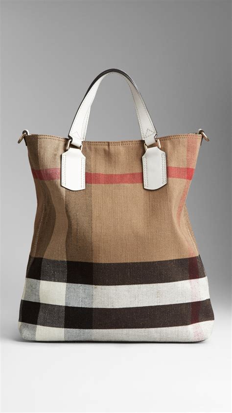 burberry blush baby banner tote|burberry medium canvas check tote.